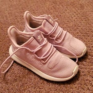 Pink Adidas sneakers size 9 toddler